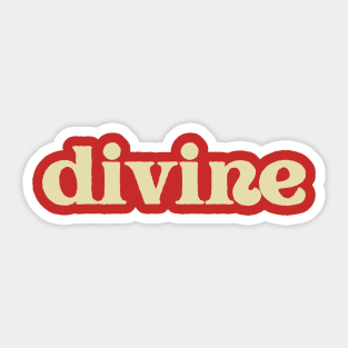 Divine Sticker